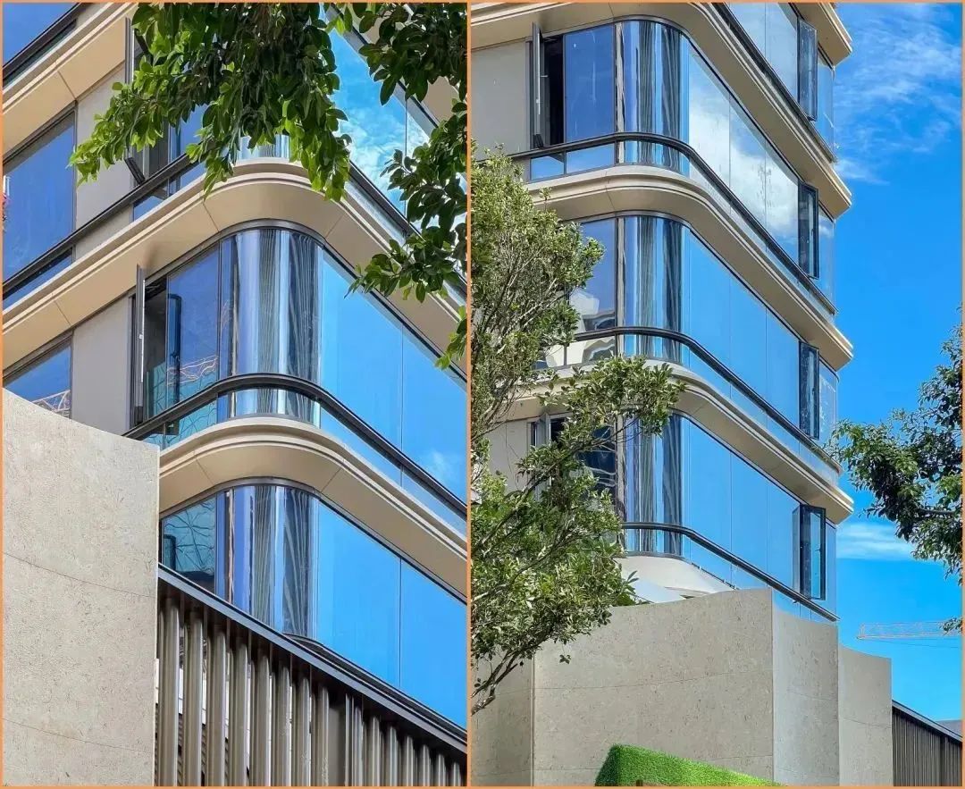 住宅立面：“玻璃幕墻、高級感”的幾種做法（二）。